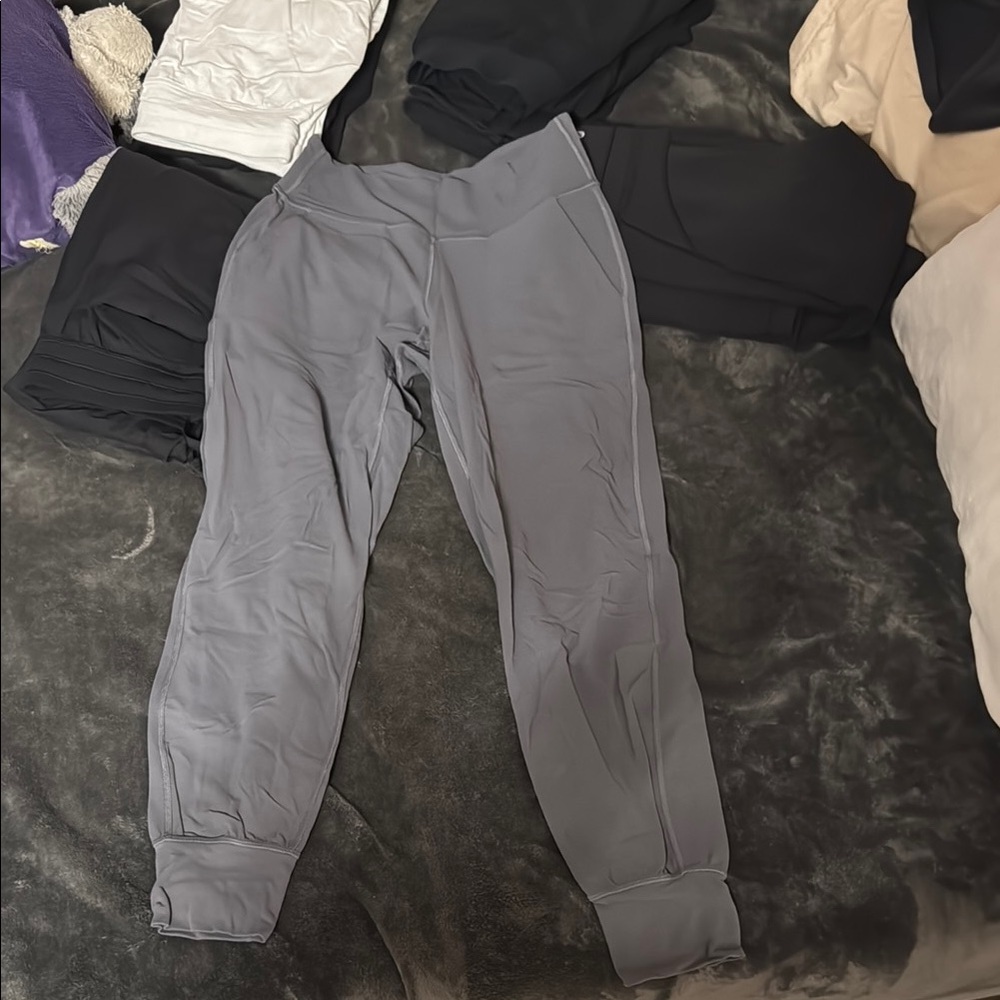Gray Lululemon Align Jogger Pants
